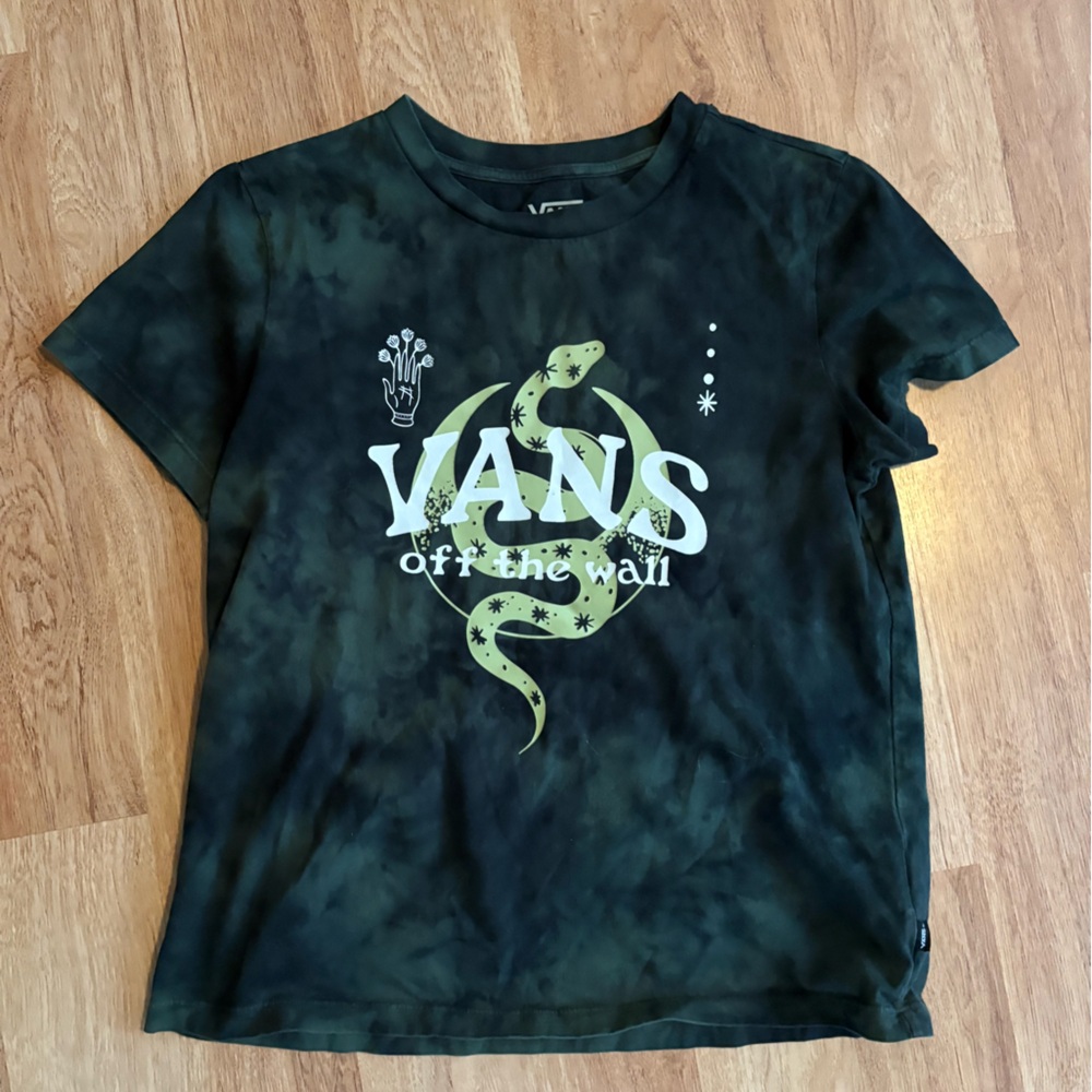 Vans Dark Green Graphic Tee